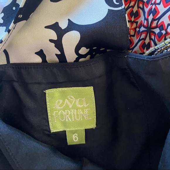 Eva Fortune silk Asian inspired top - Picture 8 of 8